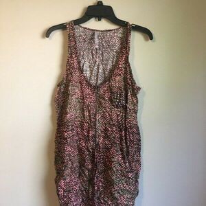 Peppermint small pink and green tunic